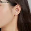 Bamoer Bông Tai bạc 925 Đính Đá zircon sce1116