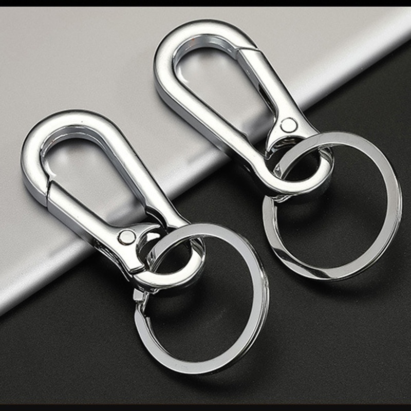 Outdoor Camping Rock Climbing Keychain Quick Release Ring Single Ring