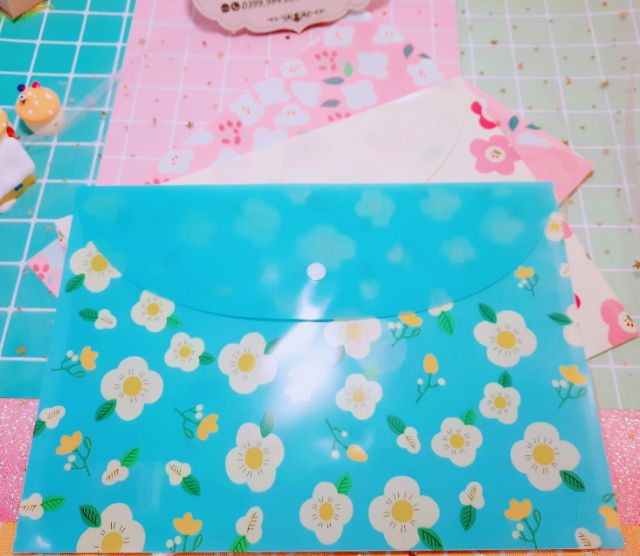 3 Clearbag A4 Nhiều Họa Tiết