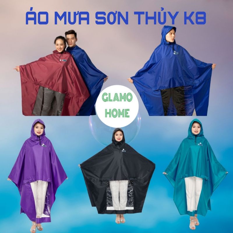 Áo Mưa Choàng Sơn Thủy K8 - Áo mưa vải dù siêu nhẹ, chống rách Hàng ...