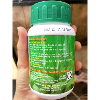 Phân Bón Nảy Chồi Ra Lá ĐẦU TRÂU MK 501 Lọ 100g (30-15-10)