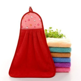 SET 6 KHĂN LAU TAY CÓ MÓC TREO DÙNG CHO NHÀ BẾP - Khăn Lau Tay Đa Năng Tiện Dụng Chất Liệu Cao Cấp Thấm Hút Tốt