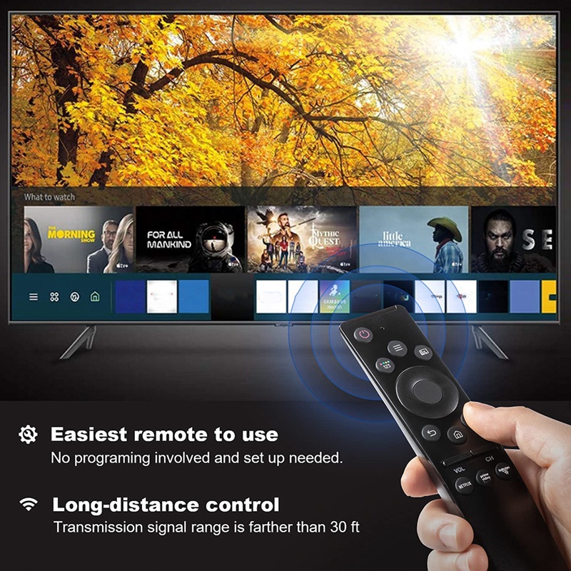 Điều khiển từ xa TV thay thế dành cho Samsung Smart TV HDTV 4K UHD