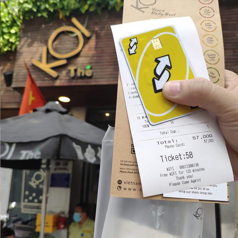 Miếng Dán Trang Trí UNO REVERSE - Decal Sticker Thẻ ATM (Thẻ Chung Cư, Thẻ Xe, Debit, Credit) NF2