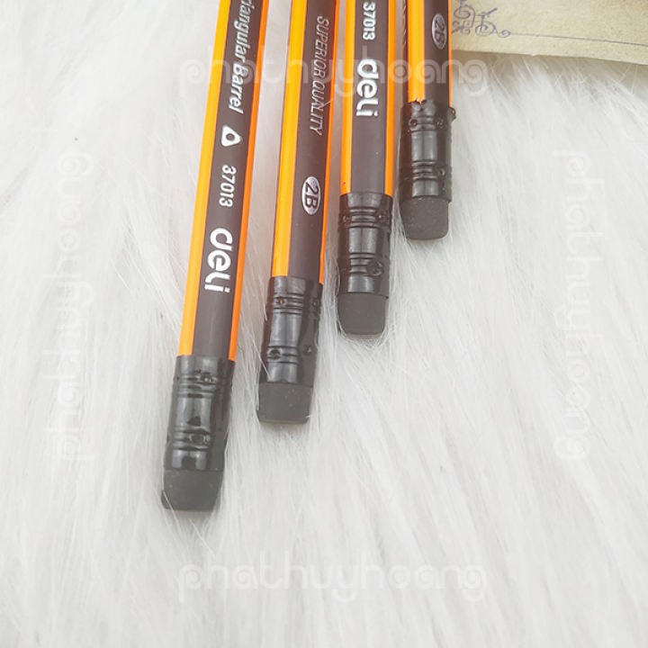 Ảnh Bút chì 2B Deli 37013 - (Combo 5 cây) 1