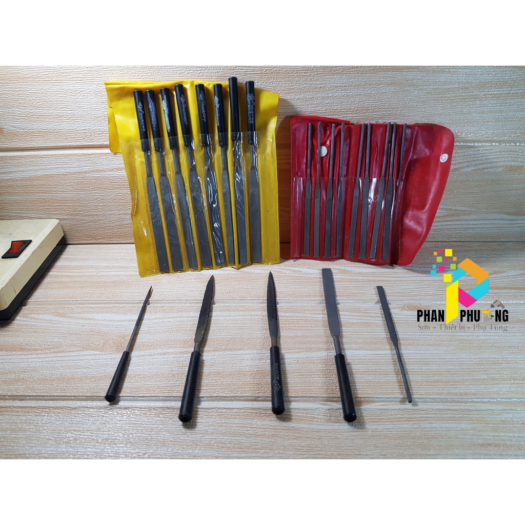 COMBO 5 CÂY DŨA Mài Hợp Kim / Mài Dũa Kim Loại / Dũa Mài Sắt Cao Cấp Các Loại
