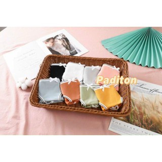 Quần Cotton Viền Kẻ Phối Nơ mã 023,.,