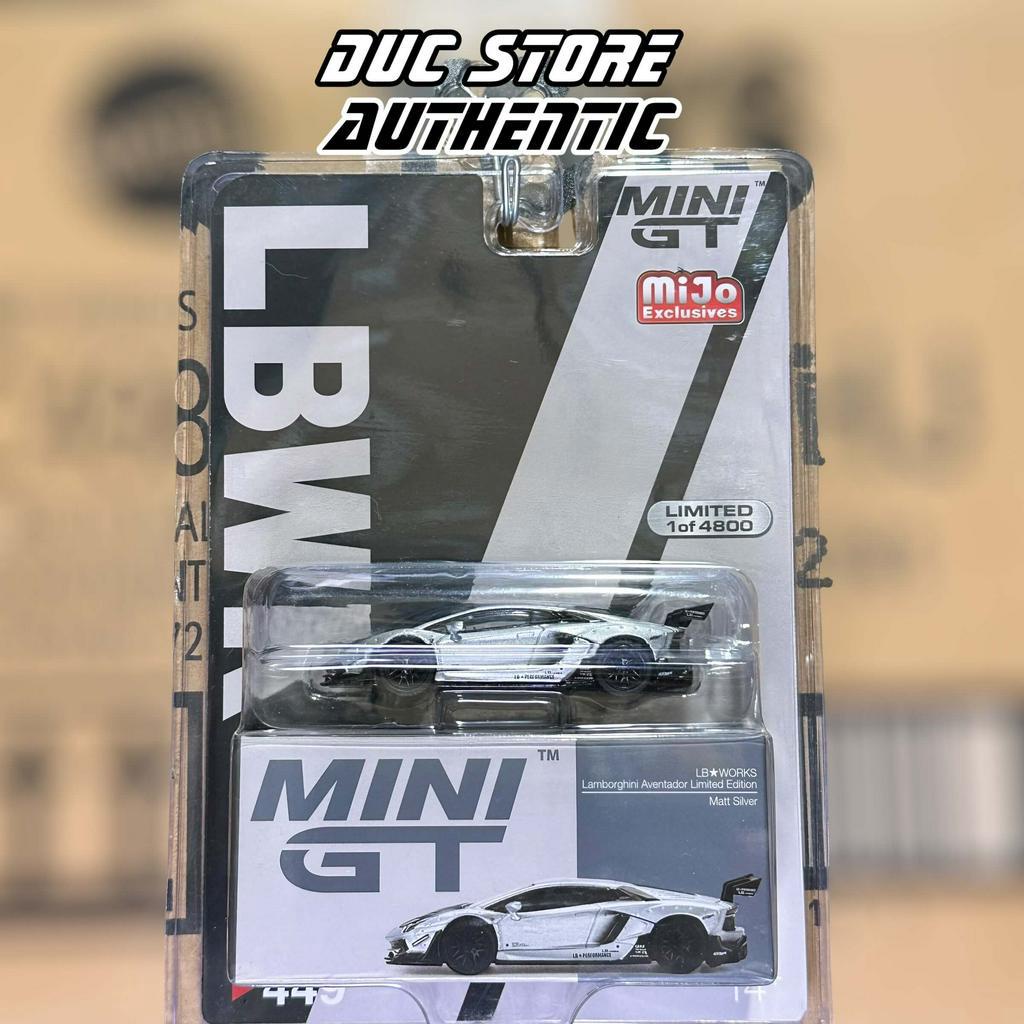 ducstore Xe mô hình MiniGT #449 - LB☆WORKS Lamborghini Aventador