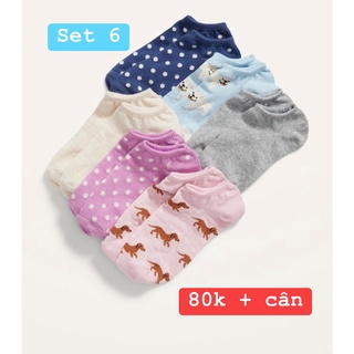 SET 6 TẤT NỮ OLD NAVY MUA SALE US