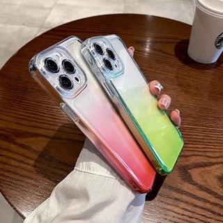 Ốp Điện Thoại Mềm Chống Sốc Họa Tiết Không Gian Màu Gradient Cho iPhone 13 12 11 Pro Max X XR XS Max 7 8 Plus SE 2020 2022