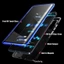 Ốp điện thoại kính cường lực từ tính bảo vệ 360 bằng kim loại cứng cho Samsung Galaxy A55 A54 A35 A24 A25 A15 A14 A13 4G 5G 2024