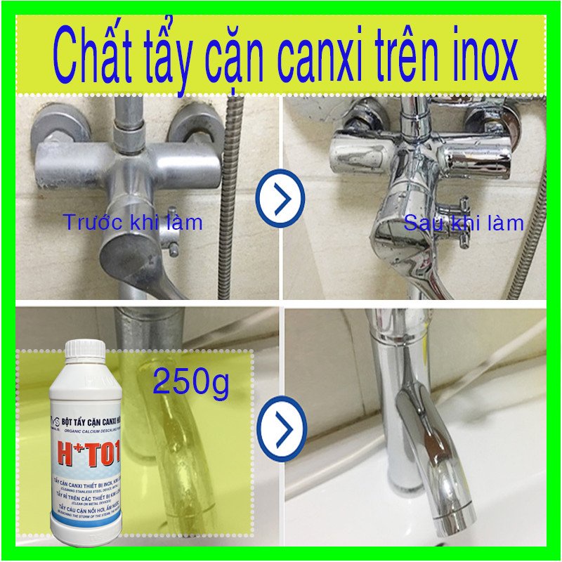 Ảnh Tẩy Cặn Canxi Trên Inox TVS 250g 4