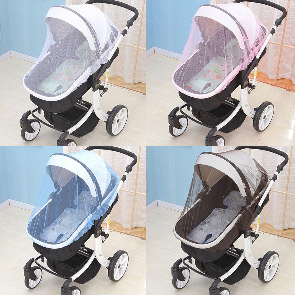 DAYONE 1 Phụ Kiện Xe Đẩy An Toàn Chống Muỗi Cho Bé Gấp Thoáng Khí Ngoài Trời Pushchair Chống Vi Trùng Lưới