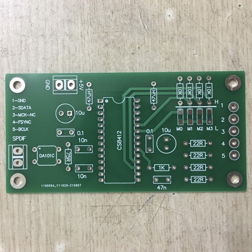 F16 Mạch in DAlabs CS8414 dùng để câu tín hiệu làm DAC cho CD chết mắt ...