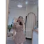 set croptop kẻ dây rút