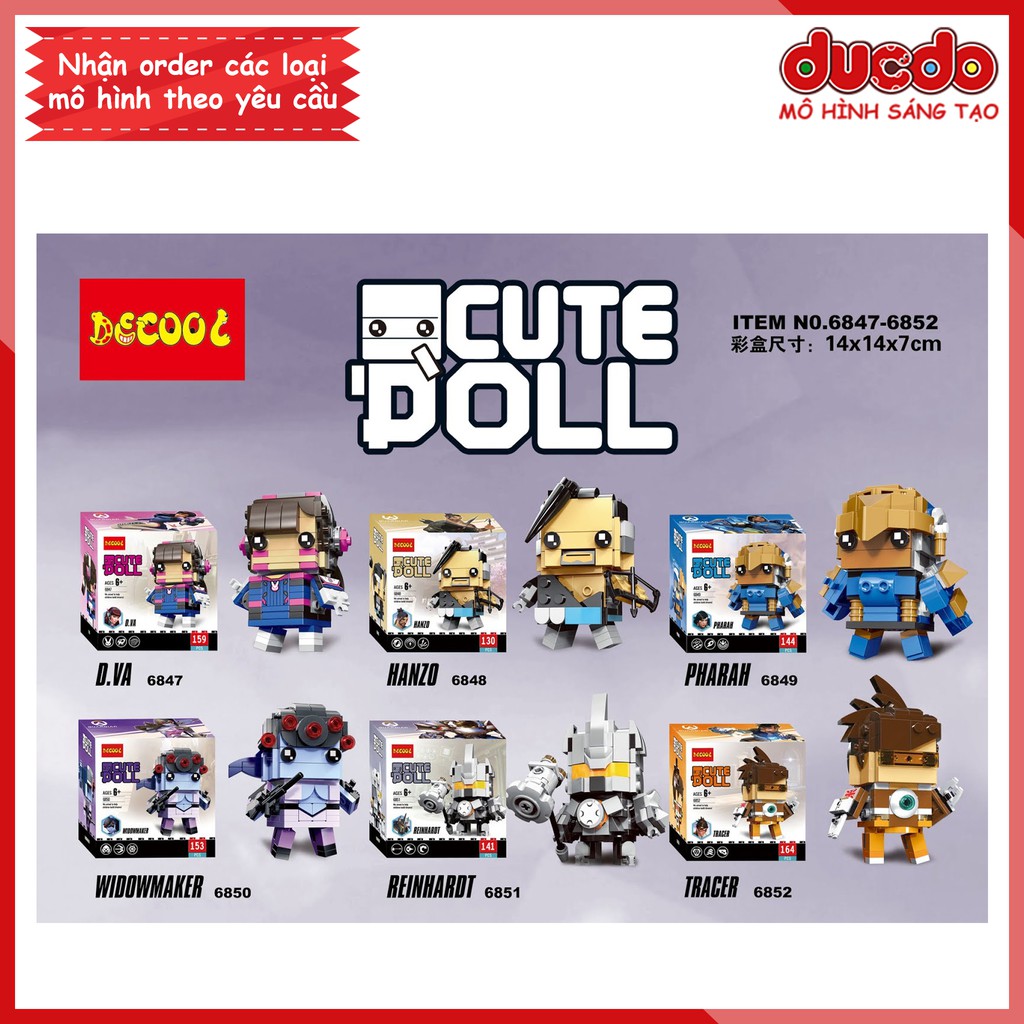 Overwatch brickheadz hotsell