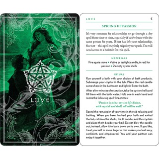 Bộ Bài Wiccapedia Spell Deck (Mystic House Tarot Shop) - Bài Gốc Authentic Chính Hãng 100%