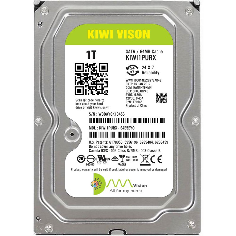Ổ CỨNG HDD Ổ CỨNG GẮN TRONG 1TB KIWIVISION,Ổ CỨNG MÁY TÍNH VÀ CAMERA ...