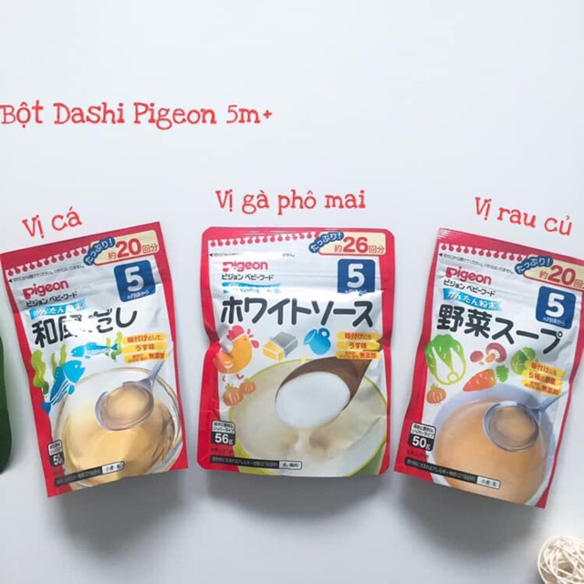 Hạt nêm dashi Nhật Bản cho bé ăn dặm