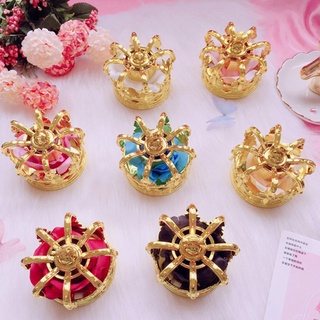 Vipdeal1 Lolita Công Chúa Tiara Vương Miện Luxuries Nhân Tạo Hoa Hồng Cosplay Mũ Đội Đầu Phụ Kiện Tóc Có Kẹp Ribb