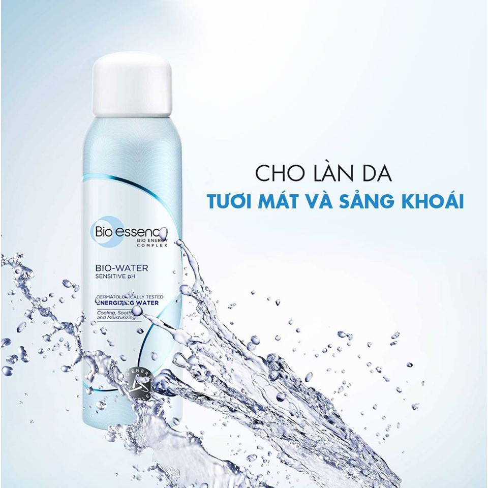 Xịt Khoáng Bio-essence Bio-Water Energizing Water Dưỡng Da Ẩm Mịn 300ml