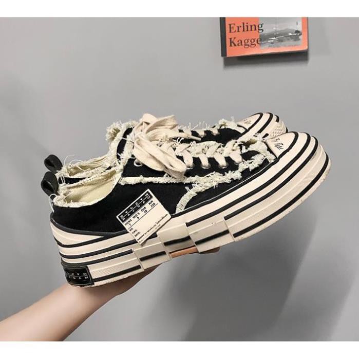 [ FULL BOX] Giày Nam Nữ Rách XVessel Đế Gỗ Version 1970s | Shopee Việt Nam
