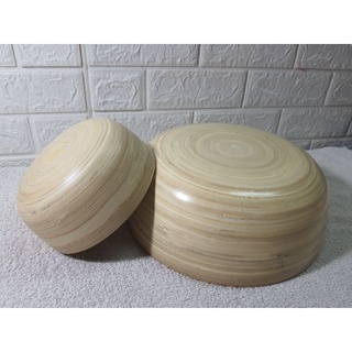 Bát ngâm tay làm bằng tre dành cho tiệm nail. Rộng 15cm sâu 7cm.