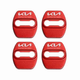 Bộ 4 Vỏ Bọc Khóa Cửa Xe Hơi Kia picanto rio cerato soul sorento Bằng Thép Không Gỉ
