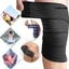 Đai quấn bảo vệ cổ tay / đầu gối / khuỷu tay co giãn thoáng khí phù hợp cho chơi thể thao