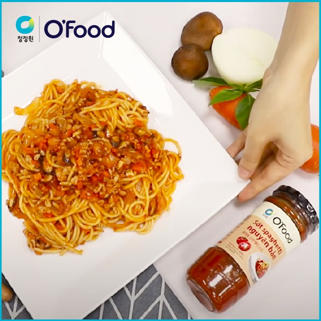 Ảnh Sốt Spaghetti O'Food chai 220g 3