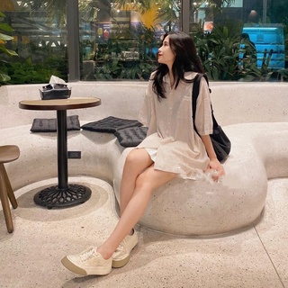 Áo sơ mi Hàn Quốc dáng rộng kẻ nâu nhiều màu basic form rộng