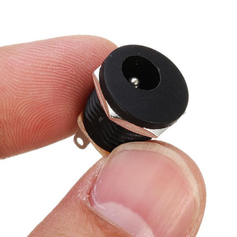 DC-022B 5.5x2.1mm DC Jack Şasesi - Jak Girişi Power Konnektörü