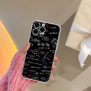 Ốp Câu Hỏi Toán Học Hợp Thời Trang Cho iPhone 16 15 14 13 12 11 Pro Promax 14Plus mini X XS XR XSMAX 6 6s 5 5S 6plus / 6splus 7 8 SE2020 7plus / 8Plus TPU Bìa Mềm QMZT