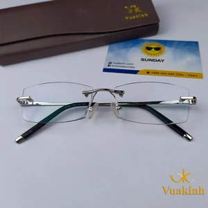 Kính cận không gọng trong suốt V301