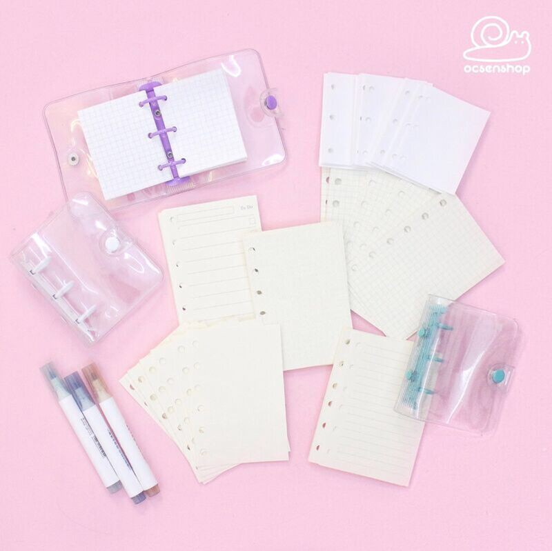 Lõi PVC mini binder size 5x7cm - (Giao ngẫu nhiên size ngang hoặc dọc)