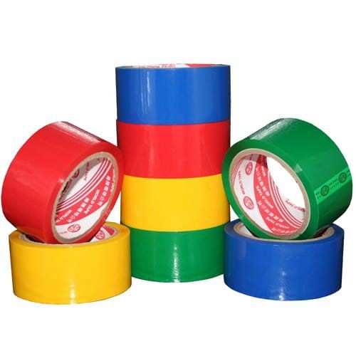 Băng keo dán thùng đủ màu XANH, ĐỎ, VÀNG, XANH LÁ | Shopee Việt Nam