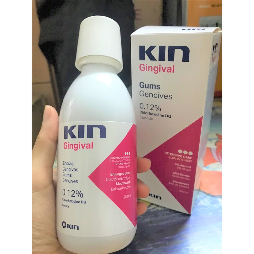 Nước Súc Miệng Diệt Khuẩn Kin Gingival Mouthwash 250ml ( mẫu mới ...