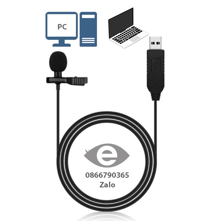 Mic thu âm máy tính PC, Laptop cổng USB (cắm là chạy) | Shopee Việt Nam
