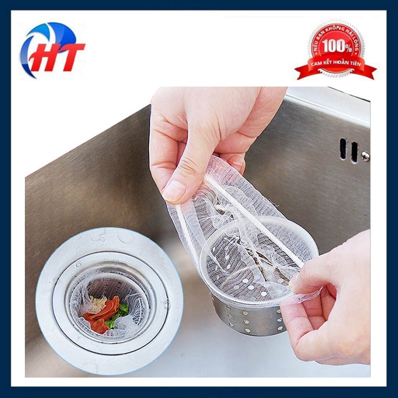Combo 100 Túi Lọc Rác Thông Minh Cho Bồn Rửa Chén | Shopee Việt Nam