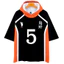 GN Haikyuu hoodie ngắn tay thiết kế Karasuno, phù hợp cosplay và thời trang hàng ngày