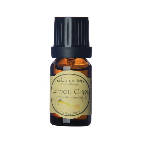 Tinh dầu Sả chanh - Lemongrass cao cấp L'aturelle 10ml giúp khử mùi, xua đuổi côn trùng, giảm mệt mỏi