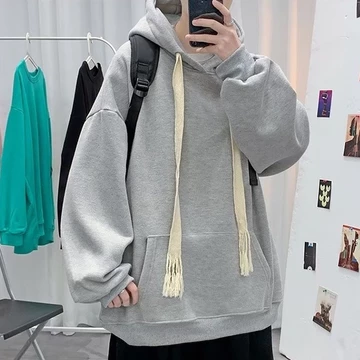 Áo Hoodie Màu Trơn Dáng Rộng Thời Trang Hàn Quốc Cổ Điển Dành Cho Nam Nữ áo hoodie nỉ bông hoodie nữ form rộng hoodie nam form rộng