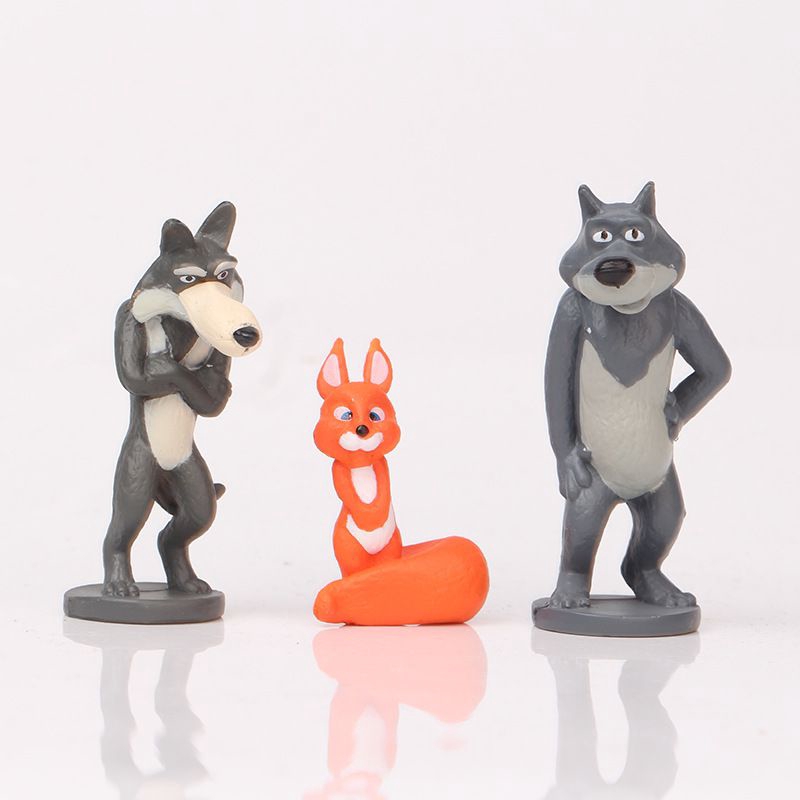 Set 10 Mô Hình Búp Bê Masha Và The Bear Dễ Thương