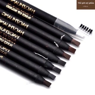 [Y087] Chì xé kẻ mày Haozhuang - cứng phẩy sợi Eyebrow Pencil sắc nét
