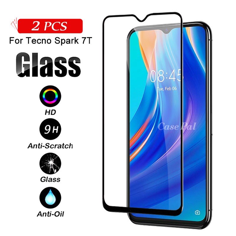 Kính Cường Lực Bảo Vệ Toàn Màn Hình Cho Tecno Spark 7T
