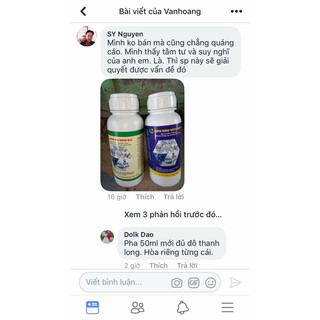 NANO ĐỒNG OXYCLORUA HLC 500ML - ĐẶC TRỊ NẤM BỆNH, VI KHUẨN CÂY TRỒNG, DỪNG BỆNH NHANH CHÓNG, HOÀN TOÀN AN TOÀN