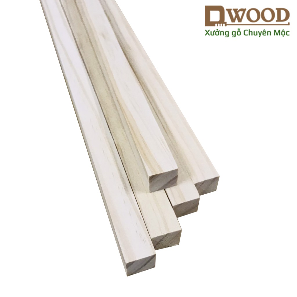 Ảnh Thanh gỗ thông vuông 4x4 đã xử lý 4 mặt đẹp Dwood Chuyên Mộc 2