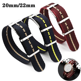 Dây Đeo Nylon 20mm 22mm Phong Cách Nato Dành Cho Đồng Hồ Rolex