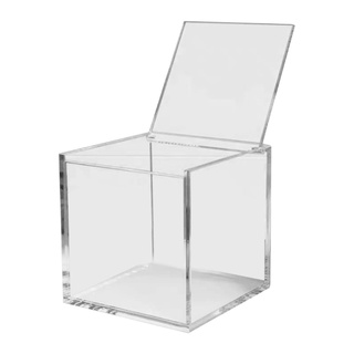 Hộp đựng cà phê viên nén bằng acrylic trong suốt có nắp đậy chống bụi tiện lợi