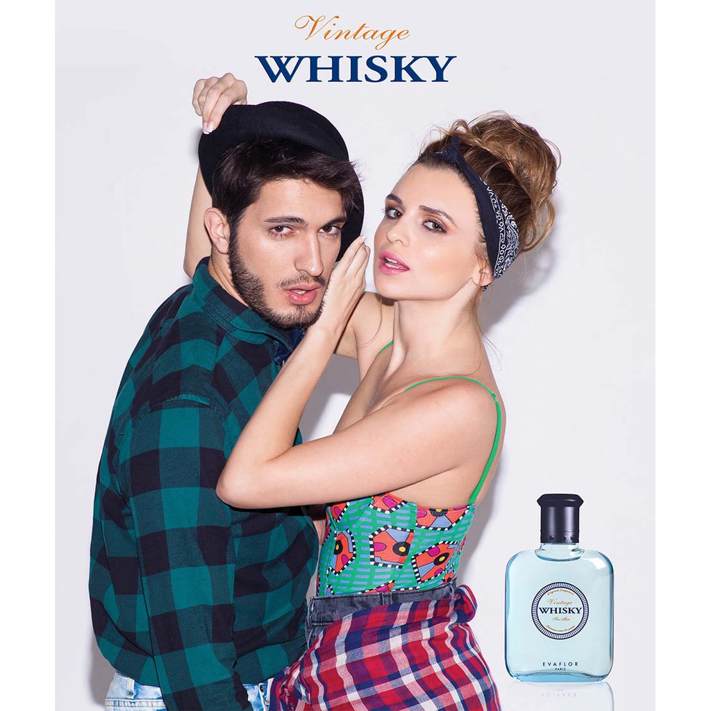 Ảnh Nước hoa nam Evaflor Whisky Vintage chính hãng Pháp hương thơm say đắm, hấp dẫn, từng trải 100ml 3